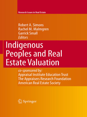 cover image of Indigenous Peoples and Real Estate Valuation